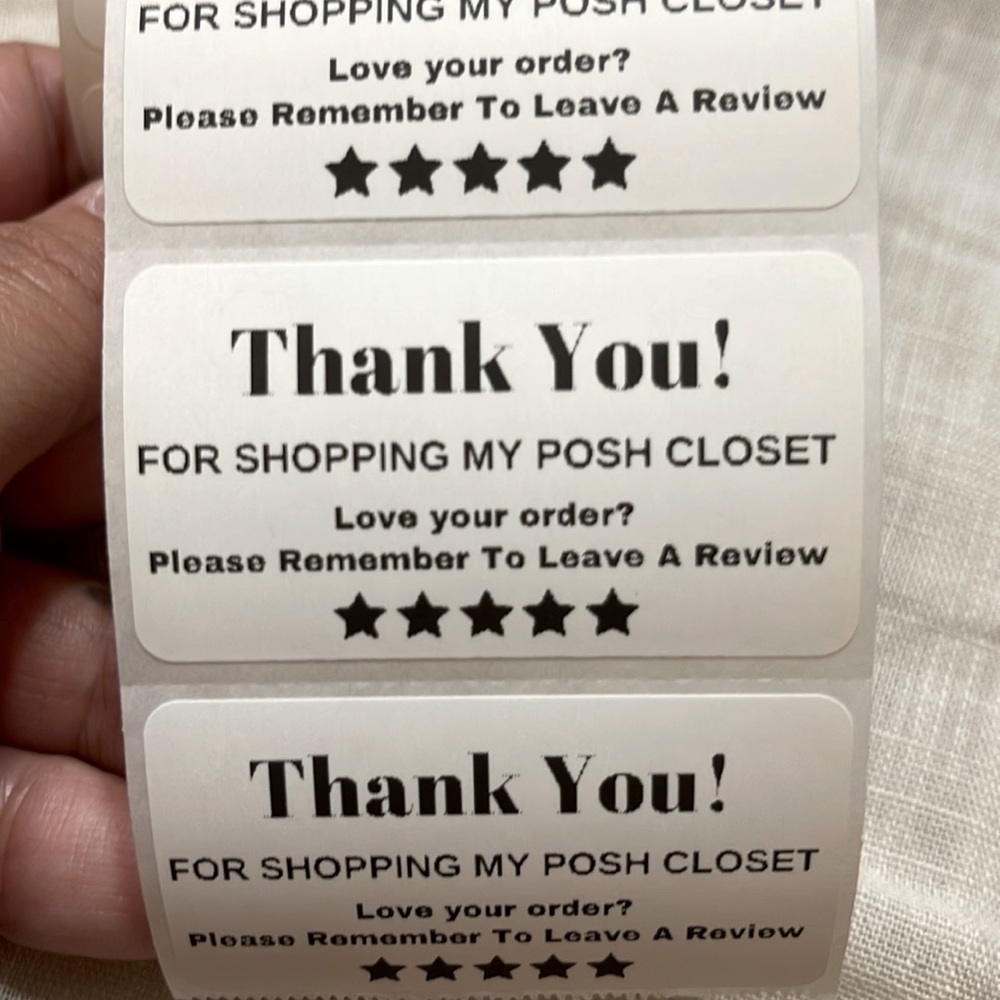 Thank You Stickers